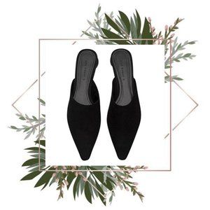 𝙇𝘼𝙎𝙏 𝘾𝙃𝘼𝙉𝘾𝙀! ZARA | Black leather mules